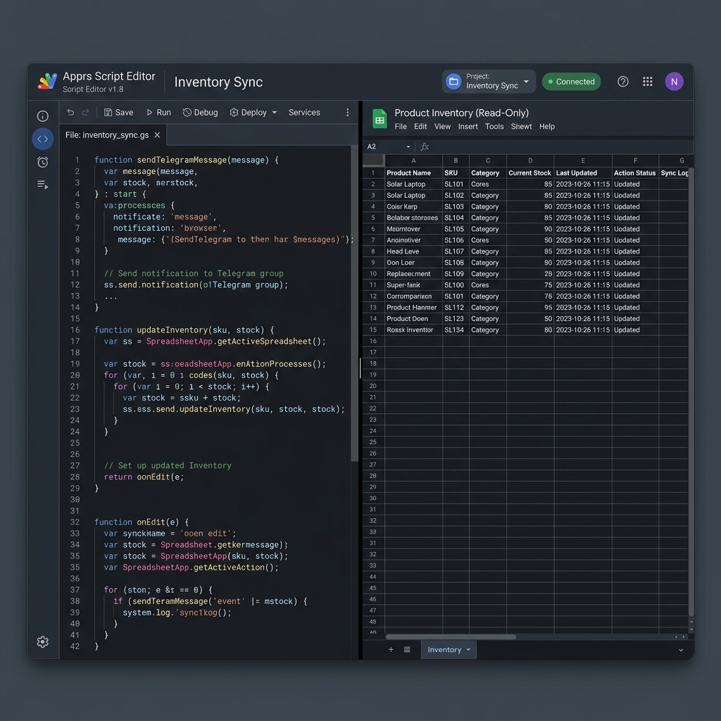 Bảng tính theo dõi hiệu quả đầu tư cá nhân - Lập trình tự động hóa Google Apps Script